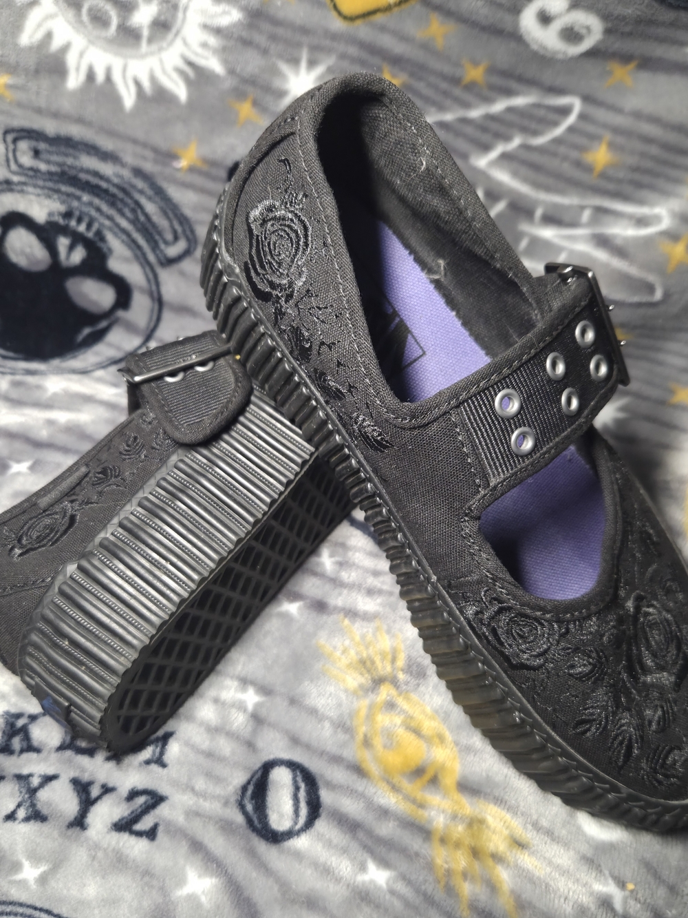 Vans Mary Jane Creeper Platform Shoes